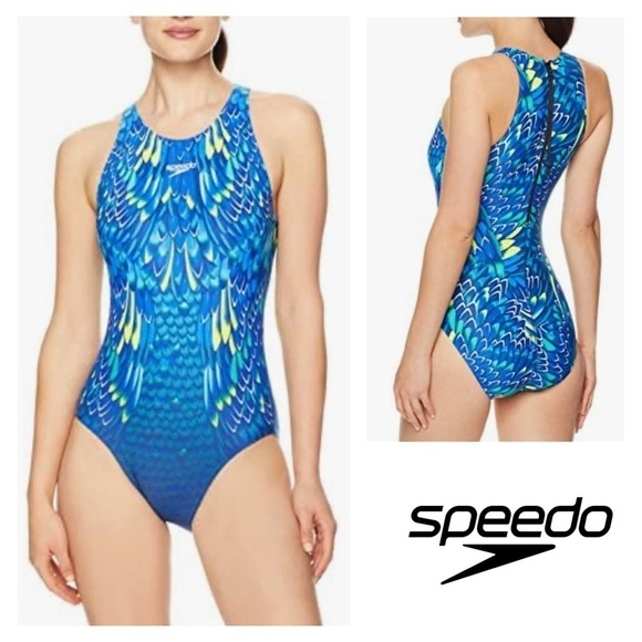 Speedo Other - Speedo Feathers Turbo Womens One Piece Suit